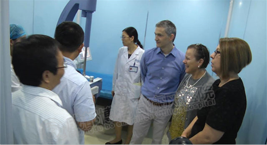 我院智能308在临床应用取得的康复成果得到伍德教授的认可推荐