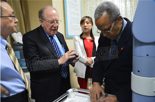 2014年世界308之父葛菲教授来我院学术交流