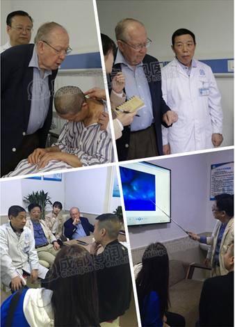 与我院医生一起查房会诊